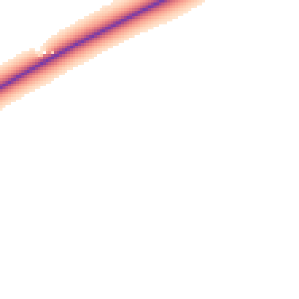 Daytime road noise heatmap for PE31 6BZ