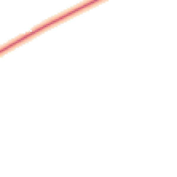 Night-time road noise heatmap for PE31 6BZ
