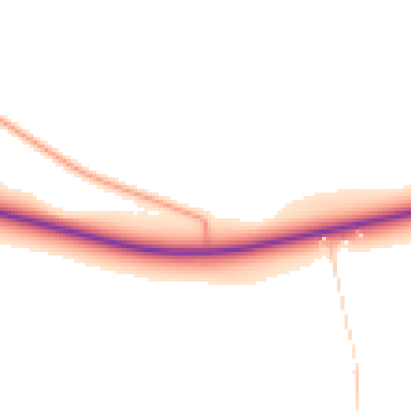 Daytime road noise heatmap for PE31 6DN