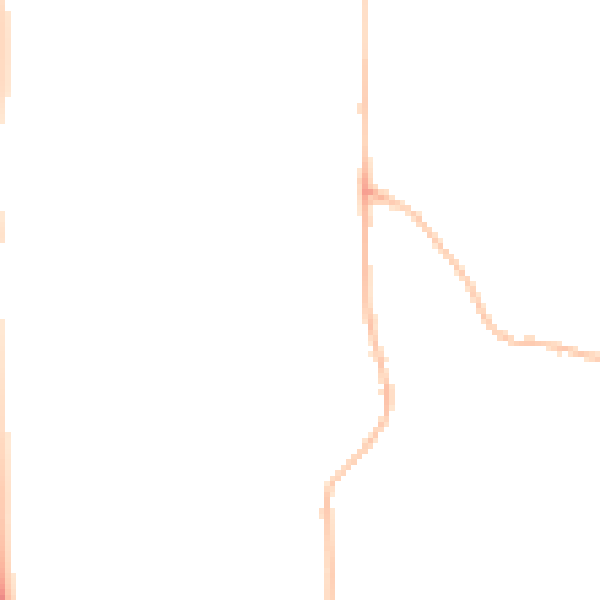 Night-time road noise heatmap for PE31 6HW