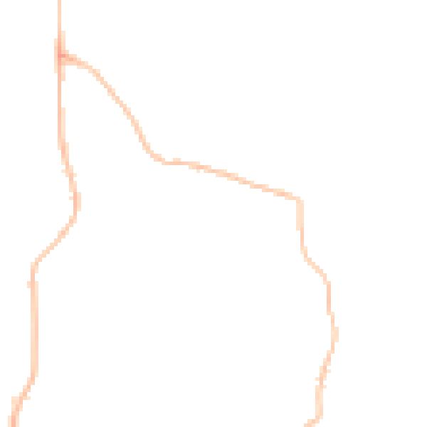 Night-time road noise heatmap for PE31 6JU
