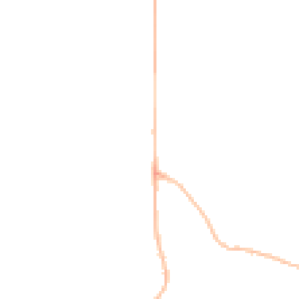 Night-time road noise heatmap for PE31 6NA