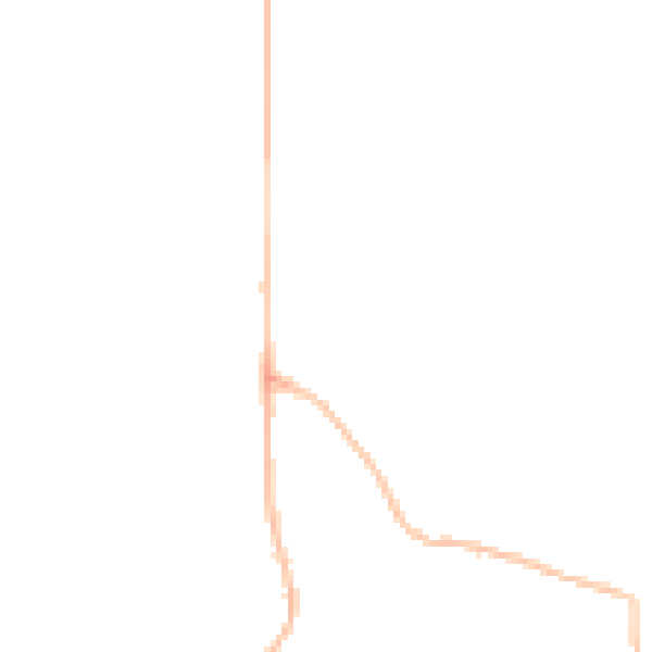 Night-time road noise heatmap for PE31 6QQ