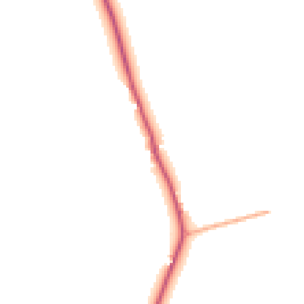 Daytime road noise heatmap for PE31 6QR