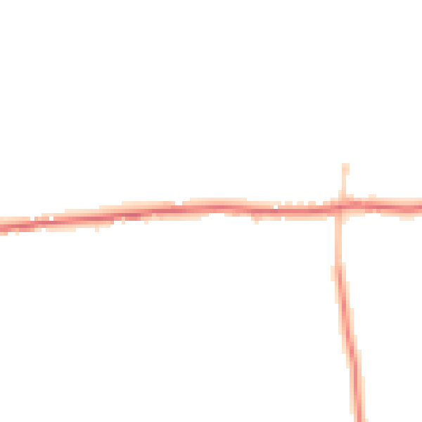 Daytime road noise heatmap for PE31 8BB