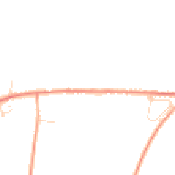 Daytime road noise heatmap for PE31 8BU