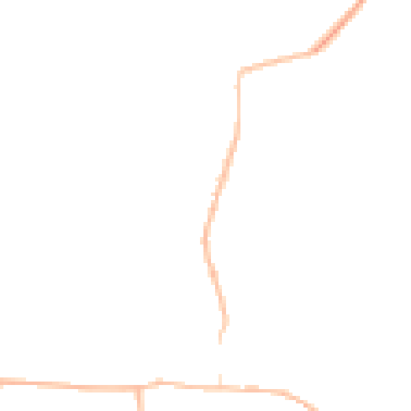 Night-time road noise heatmap for PE31 8GY