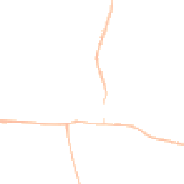 Night-time road noise heatmap for PE31 8LA
