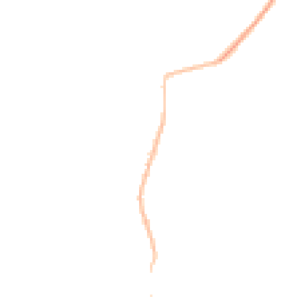 Night-time road noise heatmap for PE31 8LT