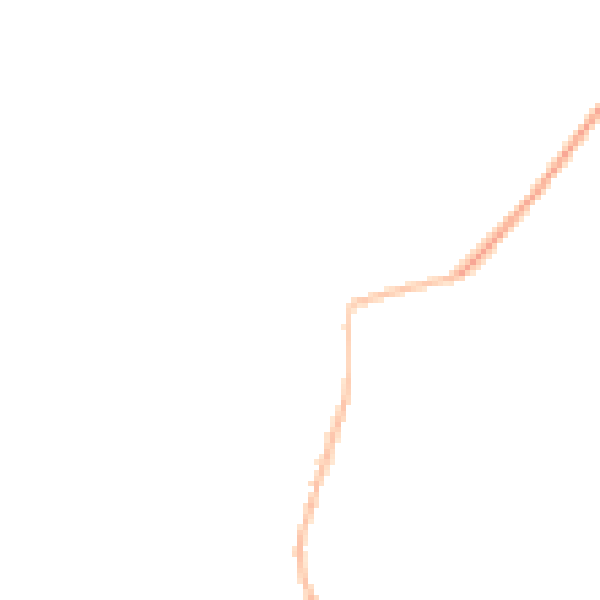 Night-time road noise heatmap for PE31 8QH