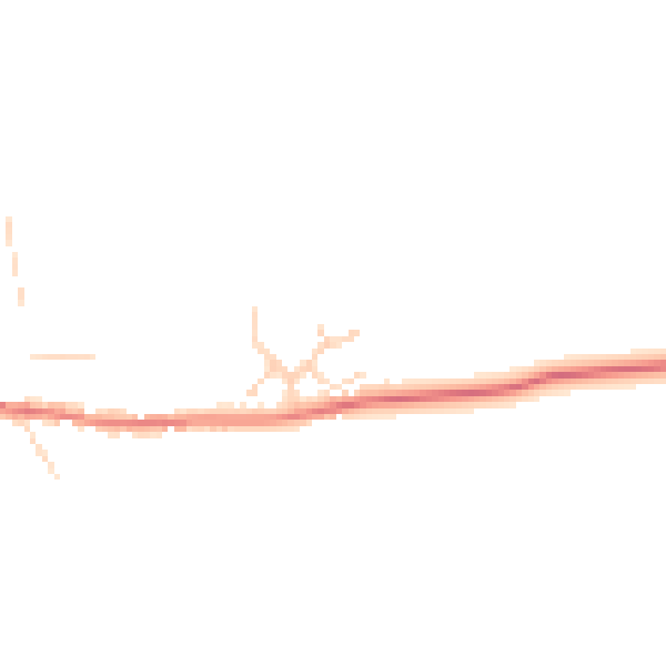 Daytime road noise heatmap for PE31 8XA
