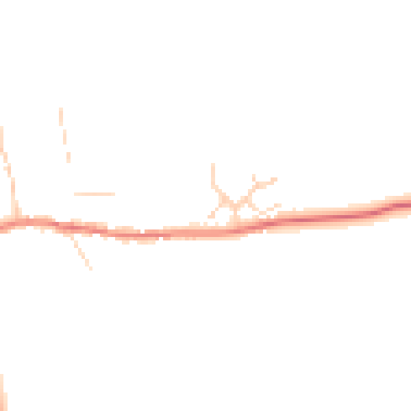 Daytime road noise heatmap for PE31 8XB