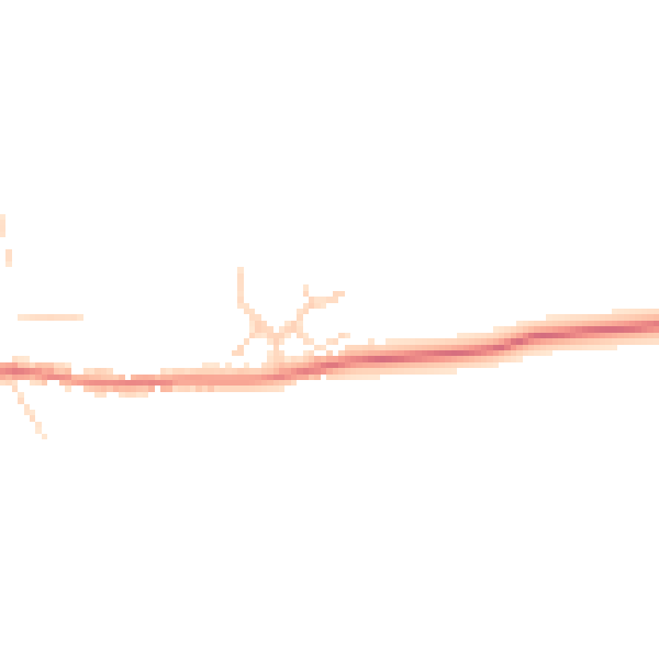 Daytime road noise heatmap for PE31 8XD