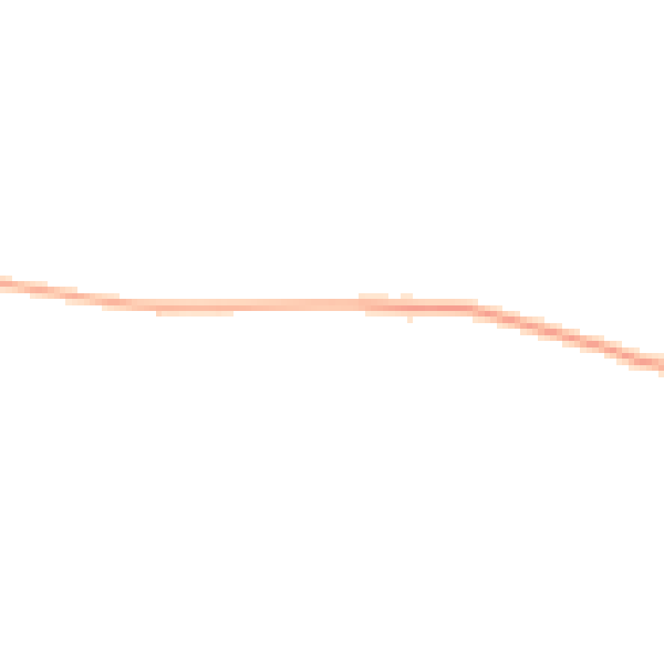 Night-time road noise heatmap for PE32 1LS