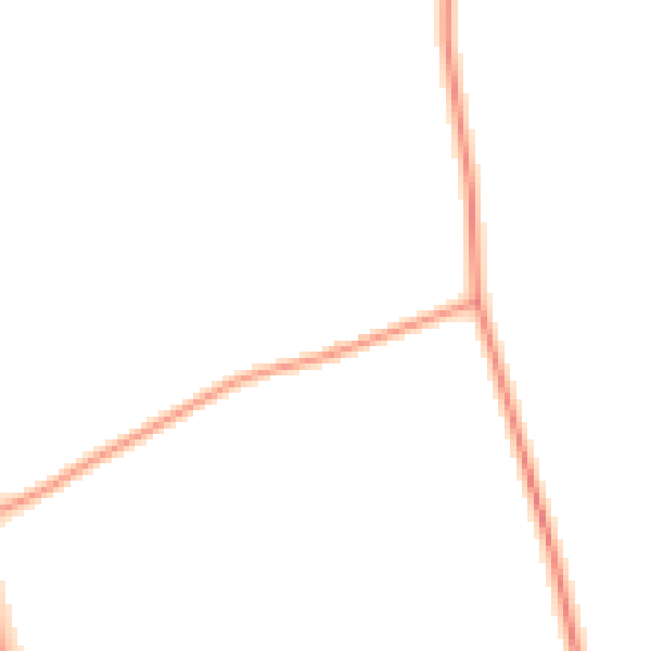 Daytime road noise heatmap for PE32 1QE