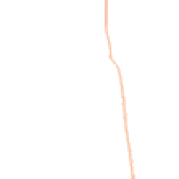 Night-time road noise heatmap for PE32 1XD