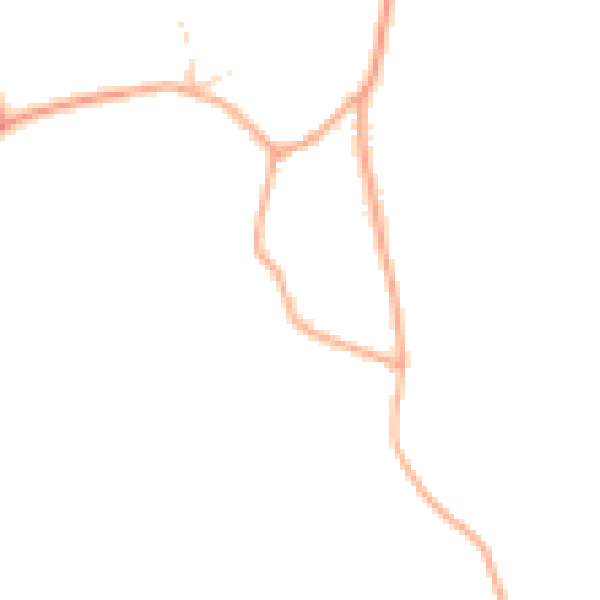 Daytime road noise heatmap for PE32 2DP