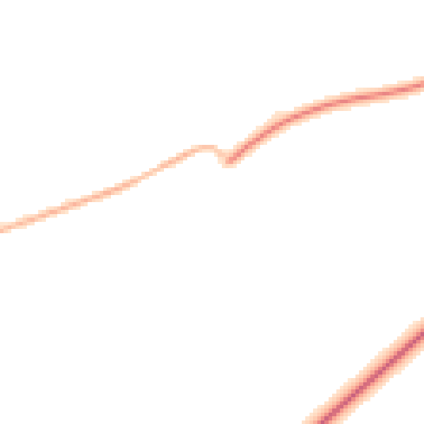 Night-time road noise heatmap for PE6 0AA