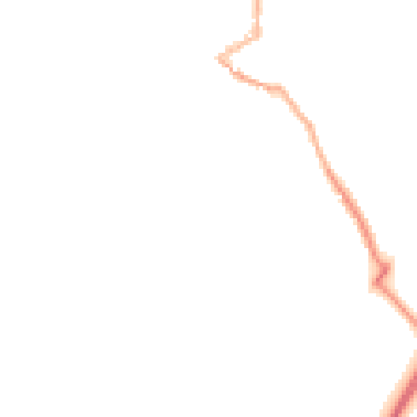 Night-time road noise heatmap for PE6 0AR