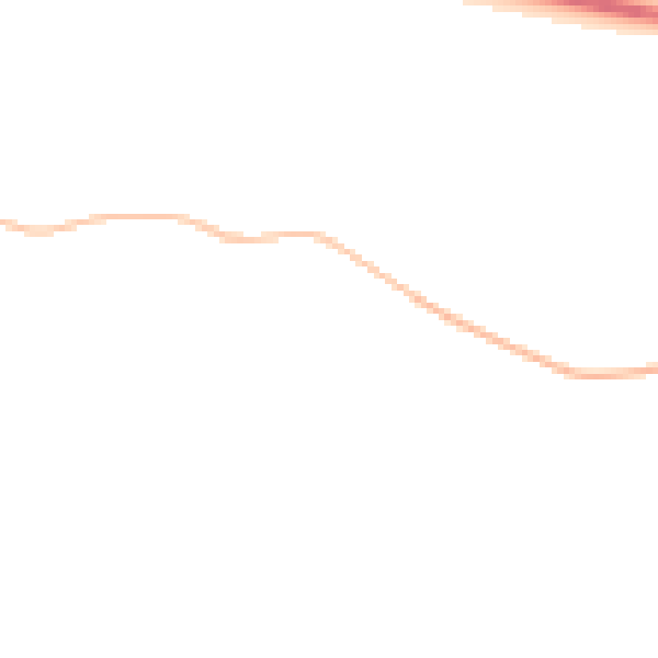 Night-time road noise heatmap for PE6 0SZ