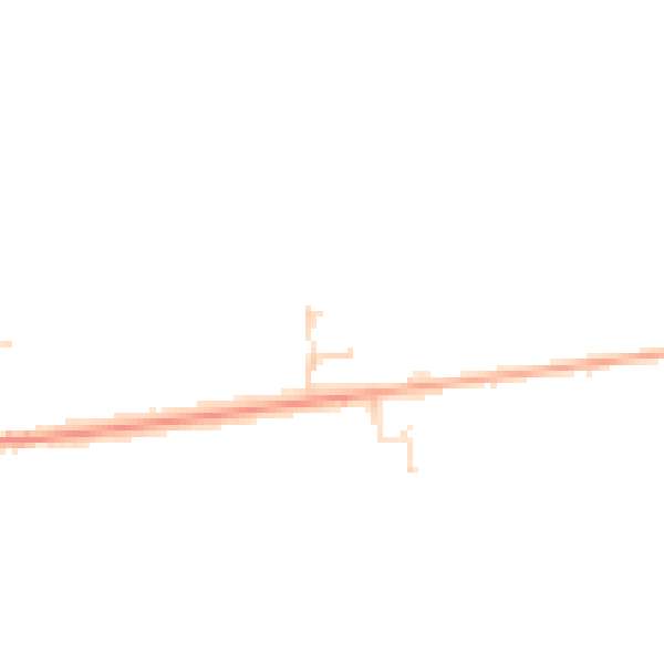 Daytime road noise heatmap for PE6 7AP