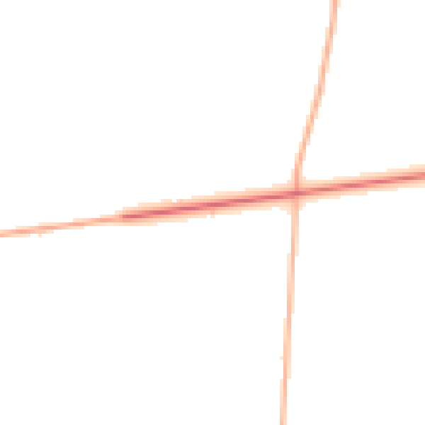 Daytime road noise heatmap for PE6 7DE