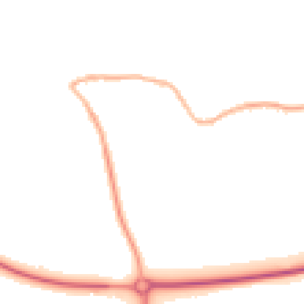 Night-time road noise heatmap for PE6 7LN