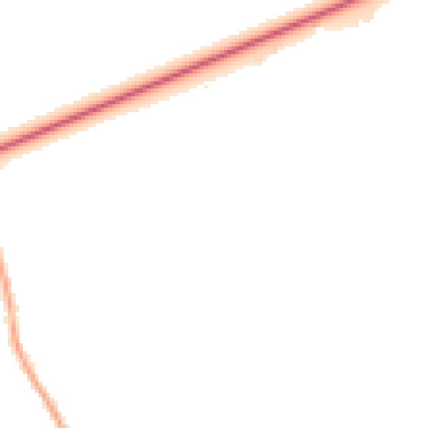 Night-time road noise heatmap for PE6 8AU
