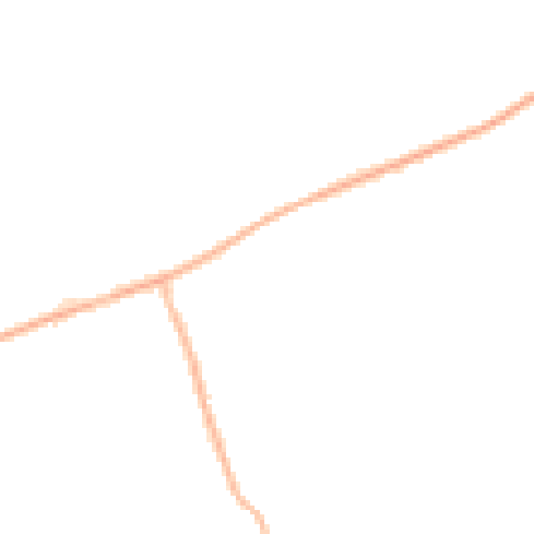 Night-time road noise heatmap for PE6 8NY