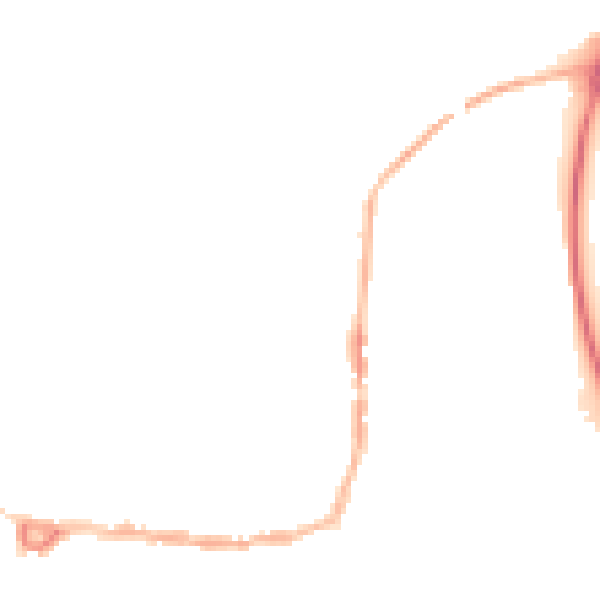 Night-time road noise heatmap for PE8 4AX