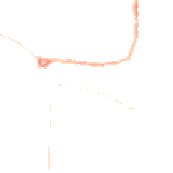 Night-time road noise heatmap for PE8 4BP