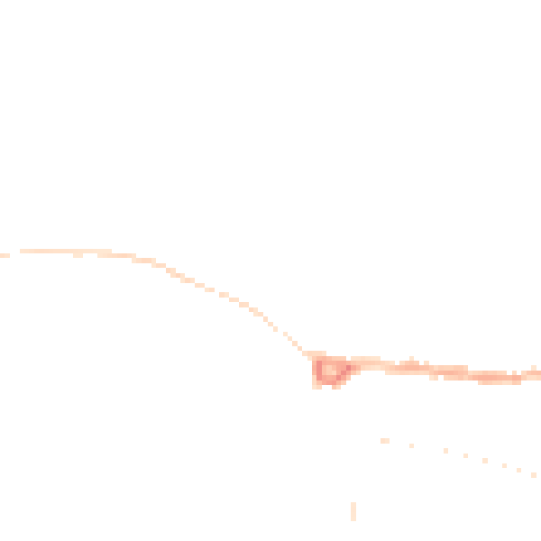 Night-time road noise heatmap for PE8 4DS