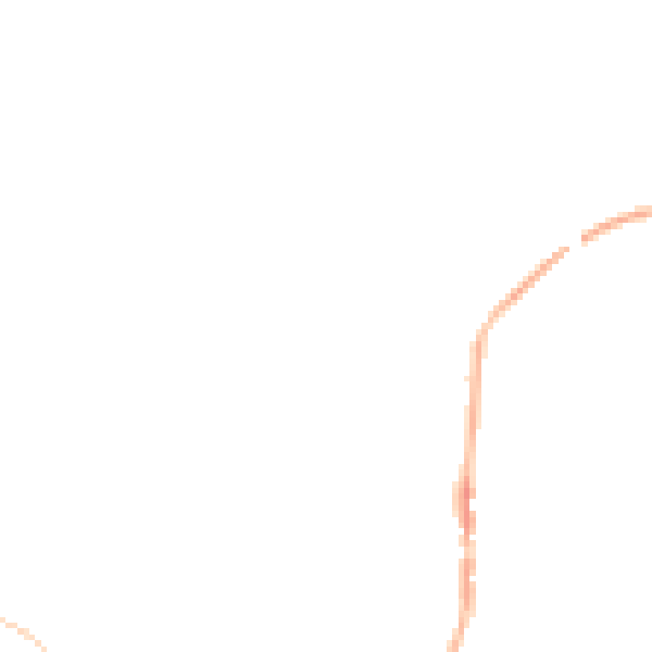 Night-time road noise heatmap for PE8 4LD