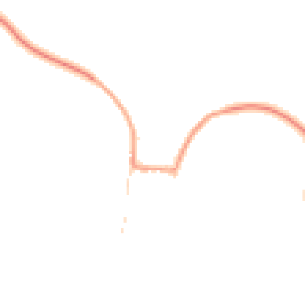 Daytime road noise heatmap for PE8 5DP