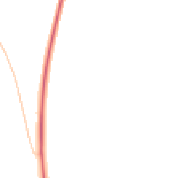 Night-time road noise heatmap for PE8 5PP