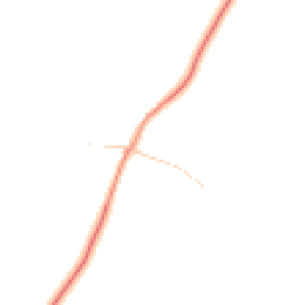 Daytime road noise heatmap for PE8 5TH