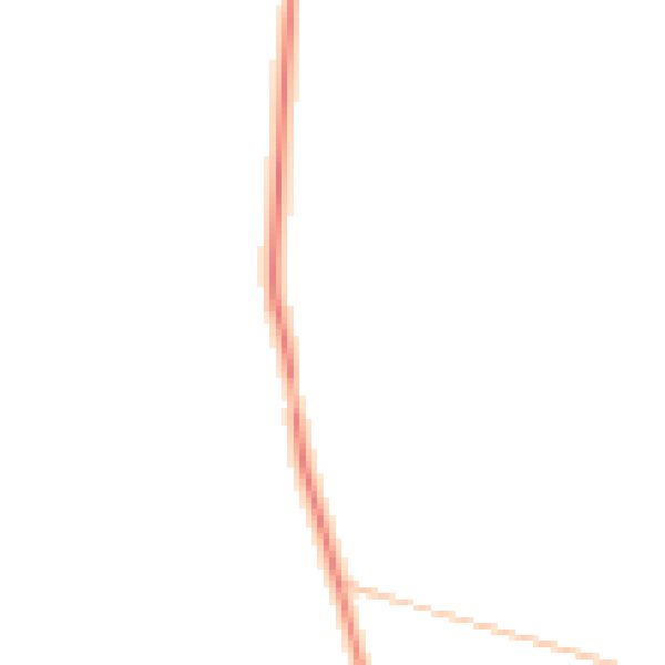 Daytime road noise heatmap for PE8 6NW