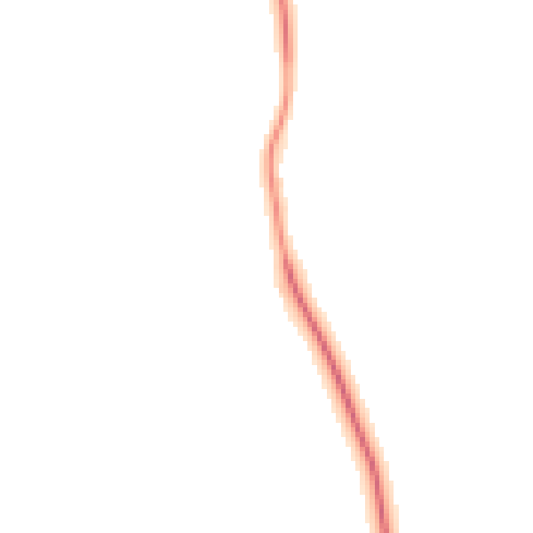 Daytime road noise heatmap for PE8 6XX