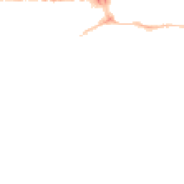 Night-time road noise heatmap for PL1 3BS