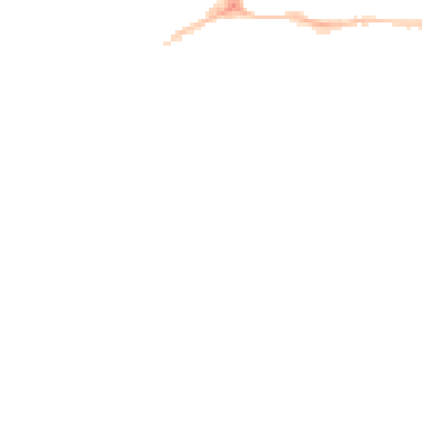 Night-time road noise heatmap for PL1 3DD