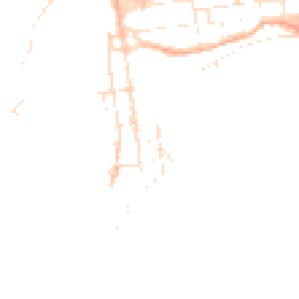 Daytime road noise heatmap for PL1 3QH