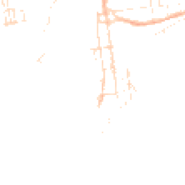 Daytime road noise heatmap for PL1 3RN