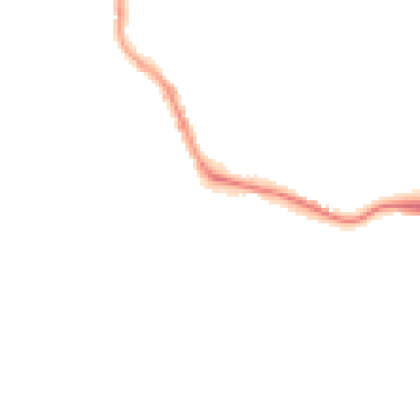 Night-time road noise heatmap for PL1 4FQ