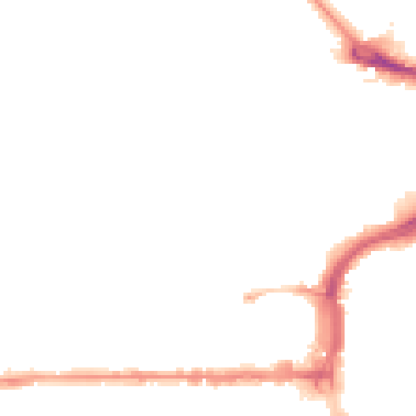 Night-time road noise heatmap for PL1 5JP