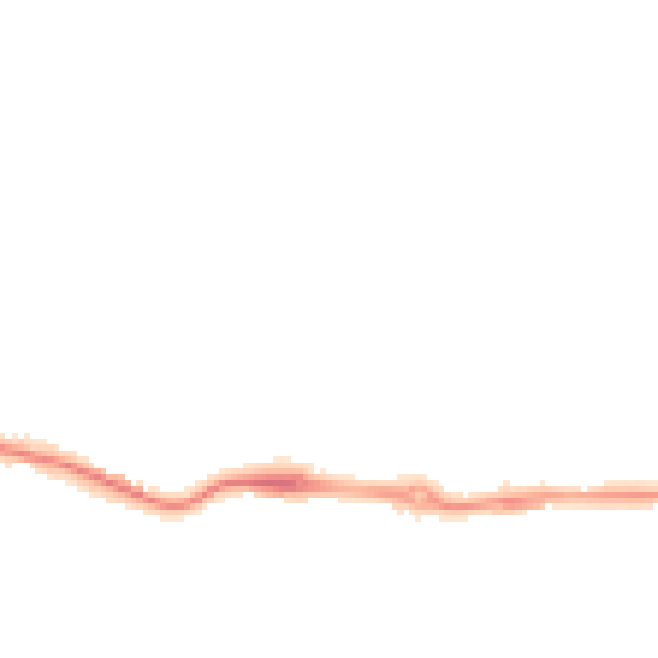 Night-time road noise heatmap for PL1 5QB