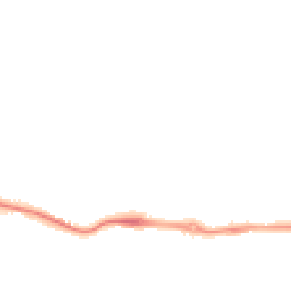 Night-time road noise heatmap for PL1 5QD