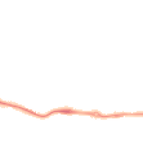 Night-time road noise heatmap for PL1 5QF