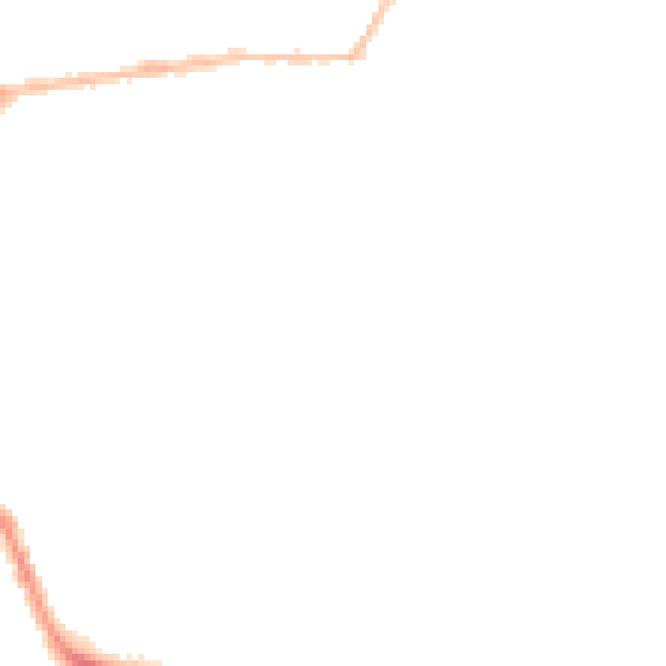 Night-time road noise heatmap for PL1 5QZ