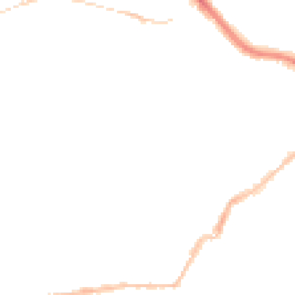 Night-time road noise heatmap for PL2 1HX