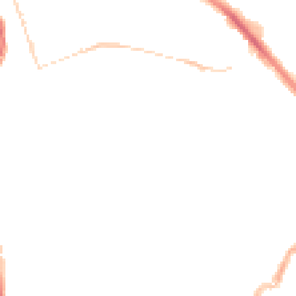 Night-time road noise heatmap for PL2 1LE